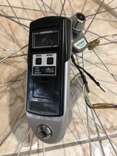 SHIMANO CELC SH-CE10 bike computer stem - Rare As - Complete