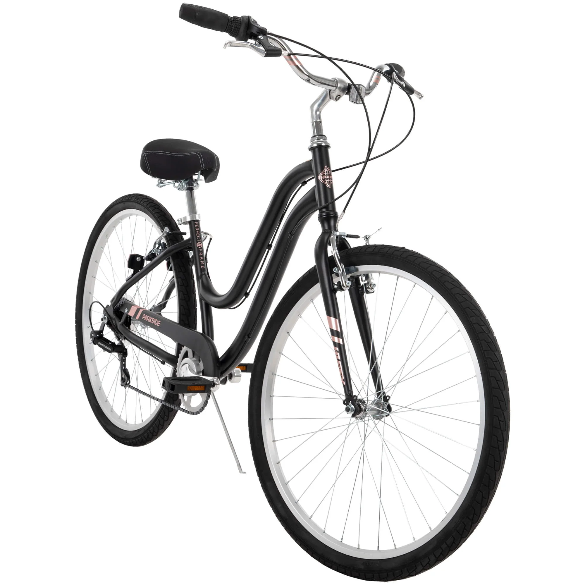 Huffy 27.5 Inch Ladies' Parkside Bike, Black Matte
