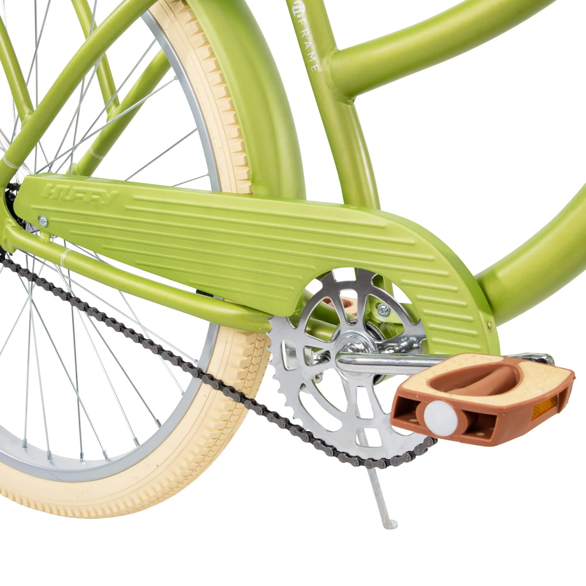 Nel Lusso Classic Cruiser Bike with Perfect Fit Frame, Women's, Green, 26