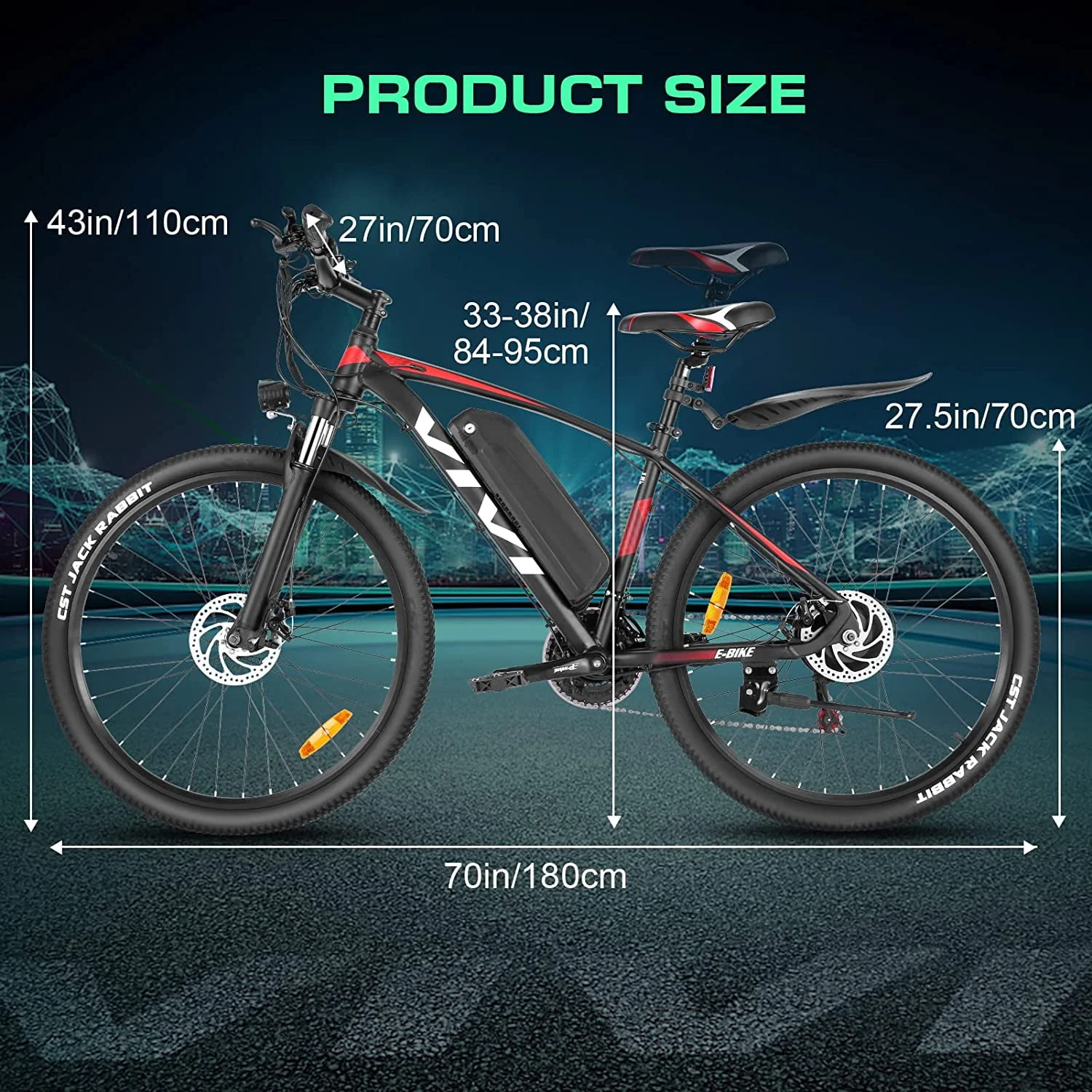 Vivi Electric Bike 27.5