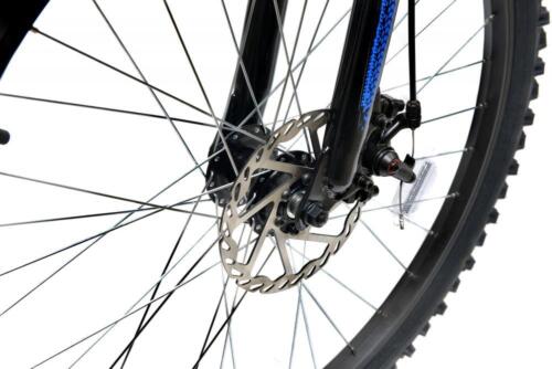 Basis 1 Mountain Bike Full Dual Suspension MTB 26" Wheel Disc Brake 18 Spd Blue