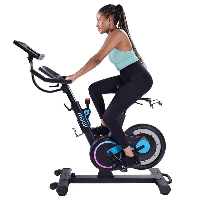 Stamina muuv Bike | Smart, Connected Exercise Bike | Wireless Bluetooth Smart Mount | Personalized Audio Coaching App