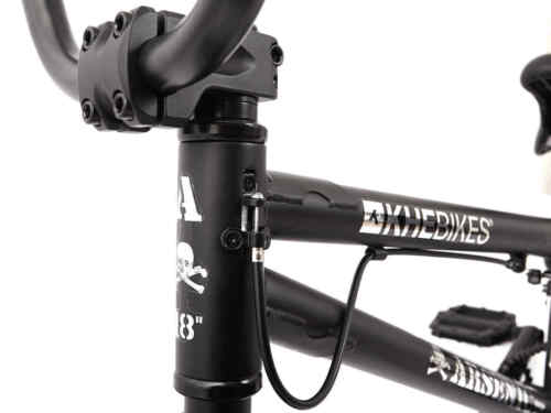 BMX bicycle 18-inch KHE ARSENIC black affix 360° rotor only 10.1kg