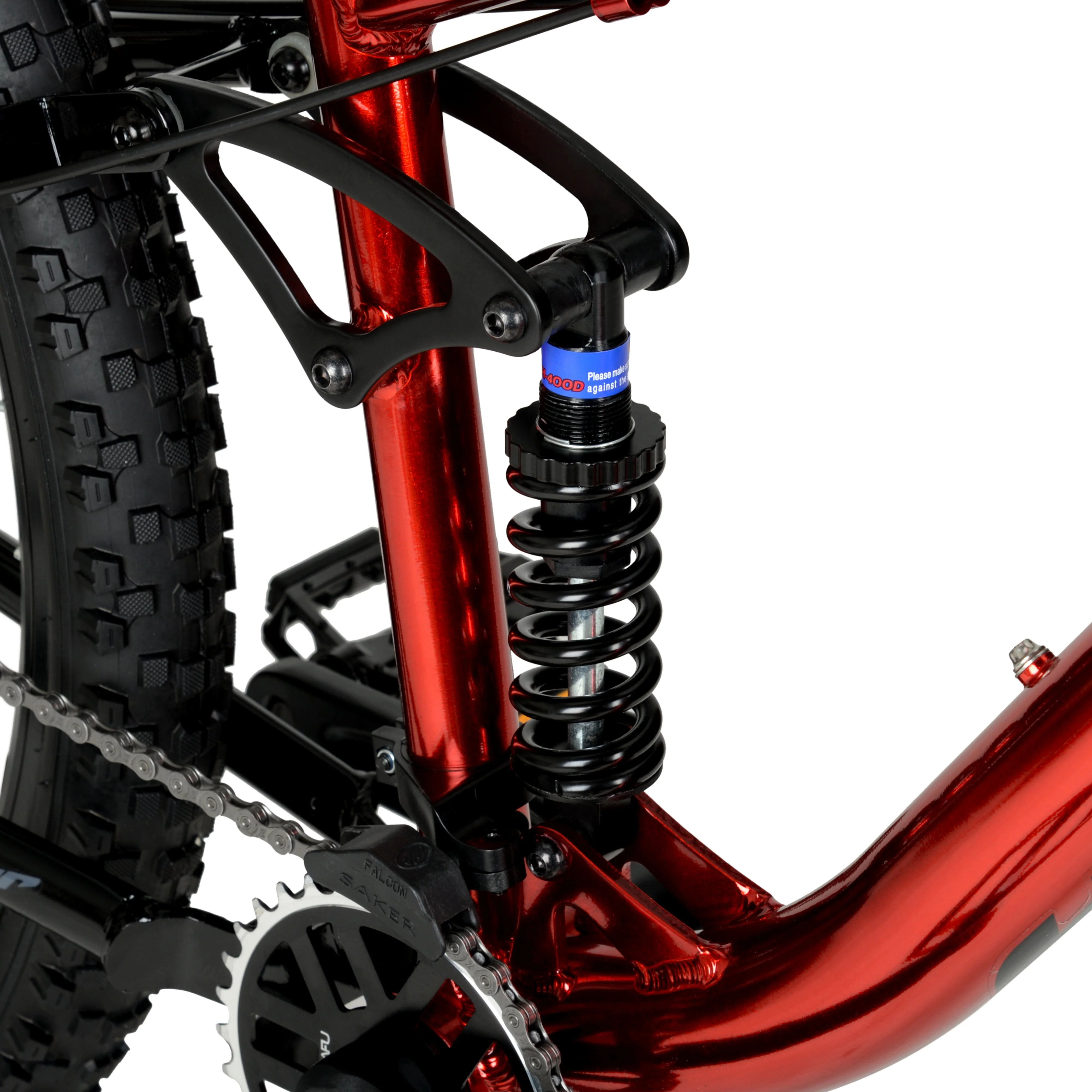 Bicycle Men's 29 In. Explorer Dual Suspension Mountain Bike, Red