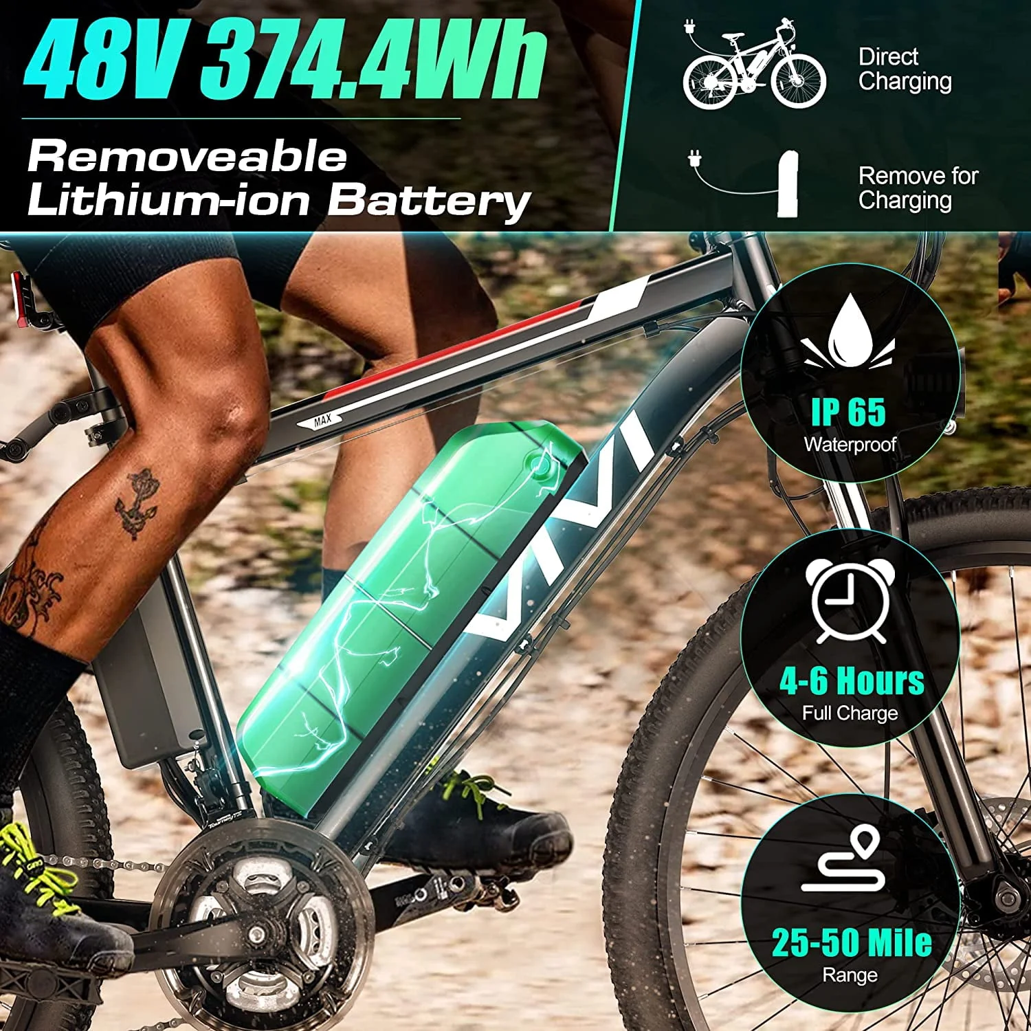 Vivi Electric Bike 26