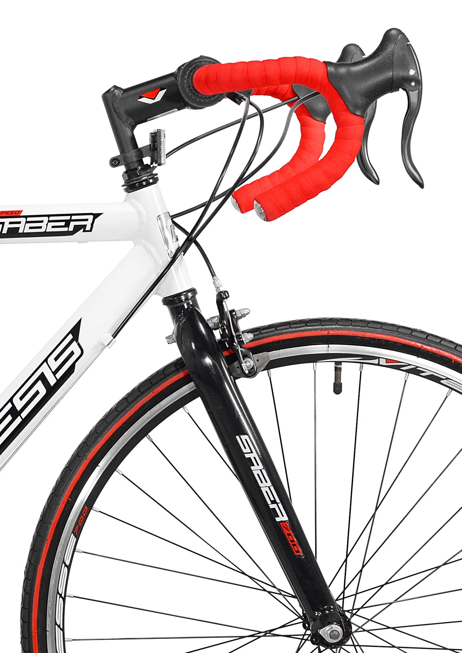 Genesis 700c Saber Men's Road Bike, Medium, White