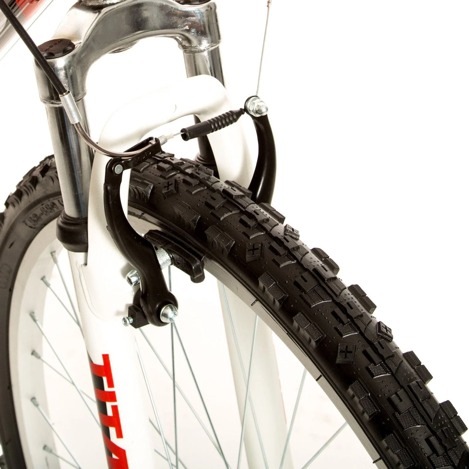 Titan Pathfinder 18-Speed Women's Mountain Bike with Suspension