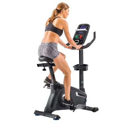 Nautilus U618 Upright Exercise Bike - Black