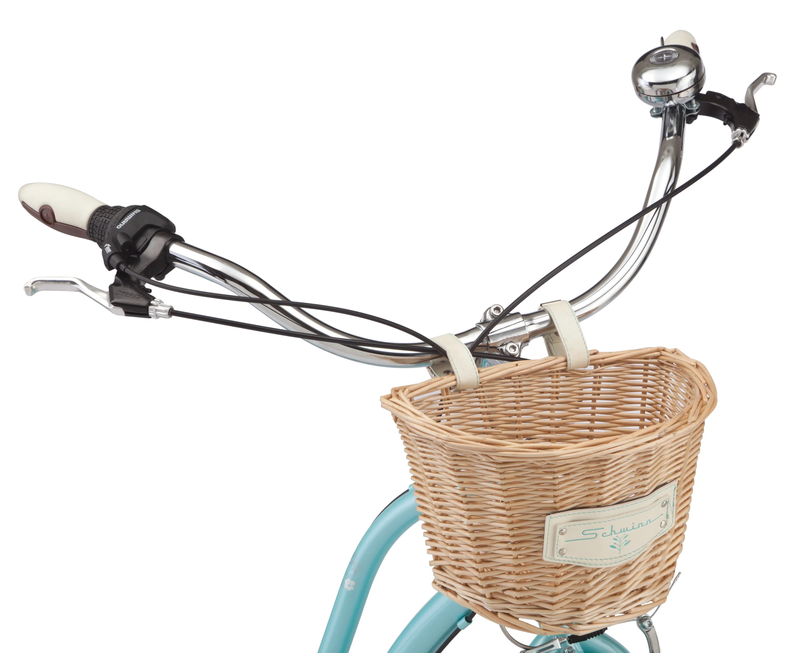 Cabo Cruiser Bike, 26-inch wheels, vintage-style womens frame, blue