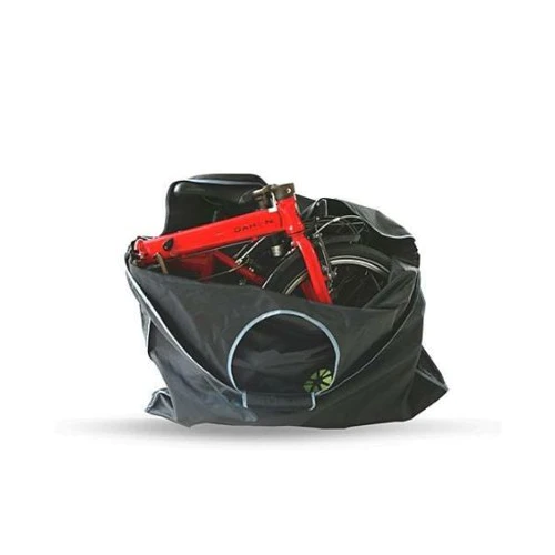 Dahon VYBE D7 Folding Bike (Black) with Dahon Foldable Carry Bag