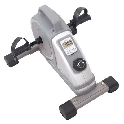 Sunny Health & Fitness Magnetic Mini Exercise Bike - Gray