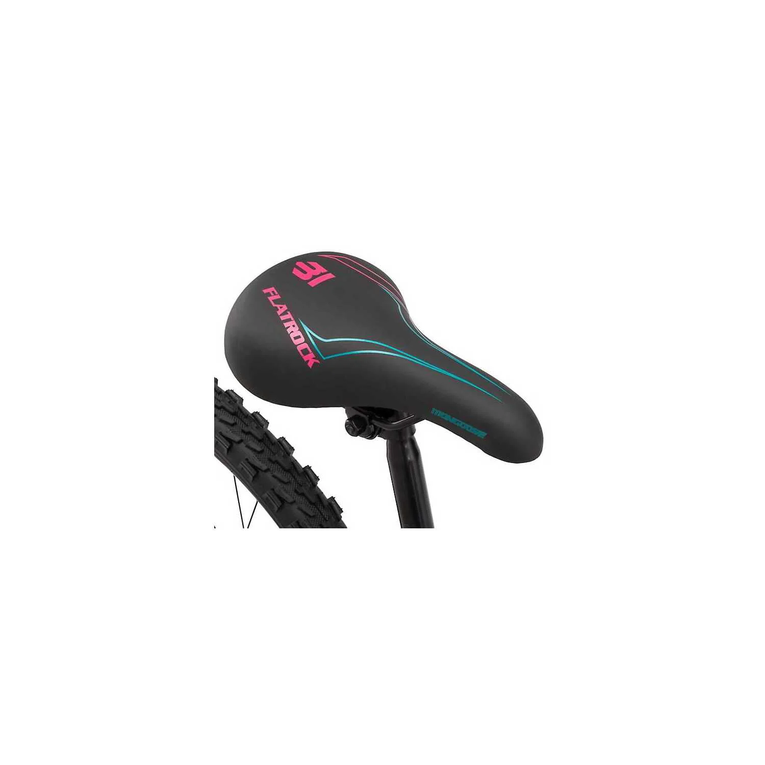Mongoose 24 in. Mountain Bicycle, 21 Speed, Teal-Gender:Women