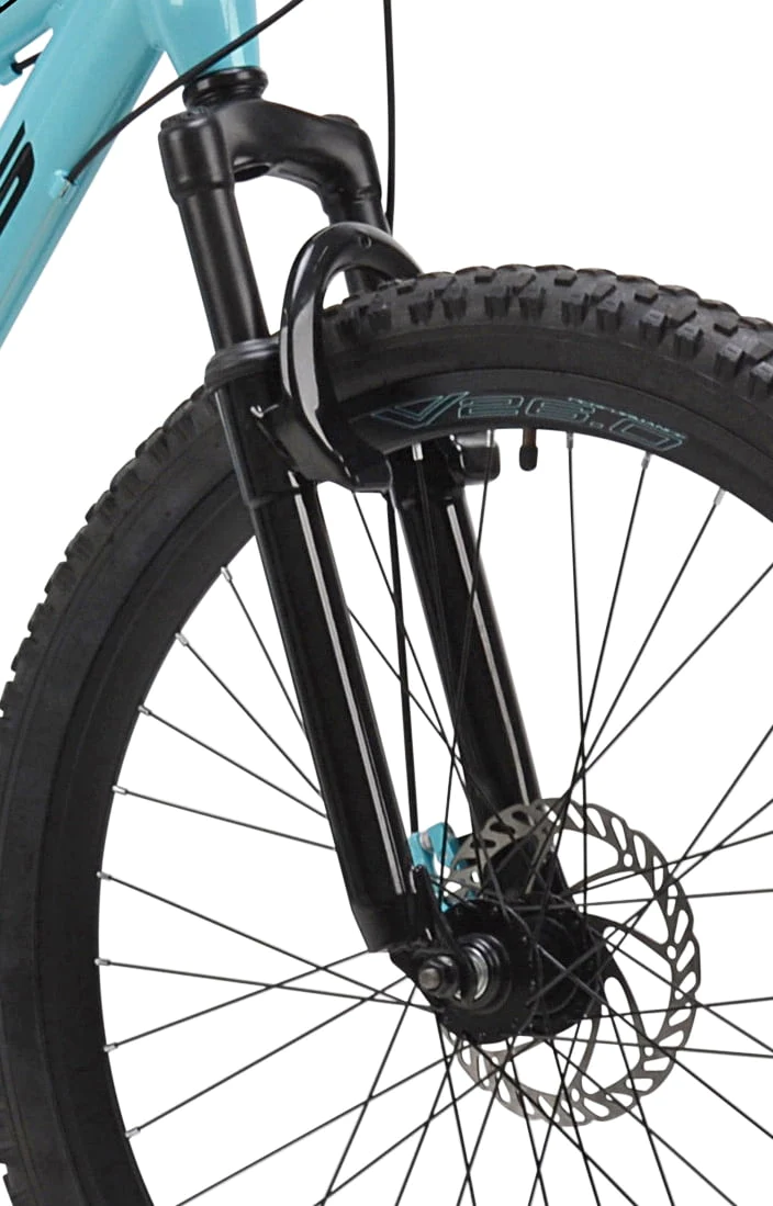 26-inch Vallaro Women's Aluminum Mountain Bike, Light Blue