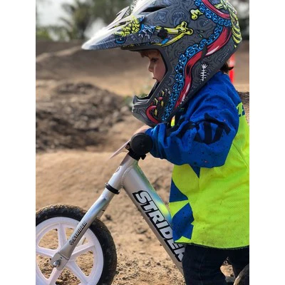 Strider Pro 12" Kids' Balance Bike - Silver