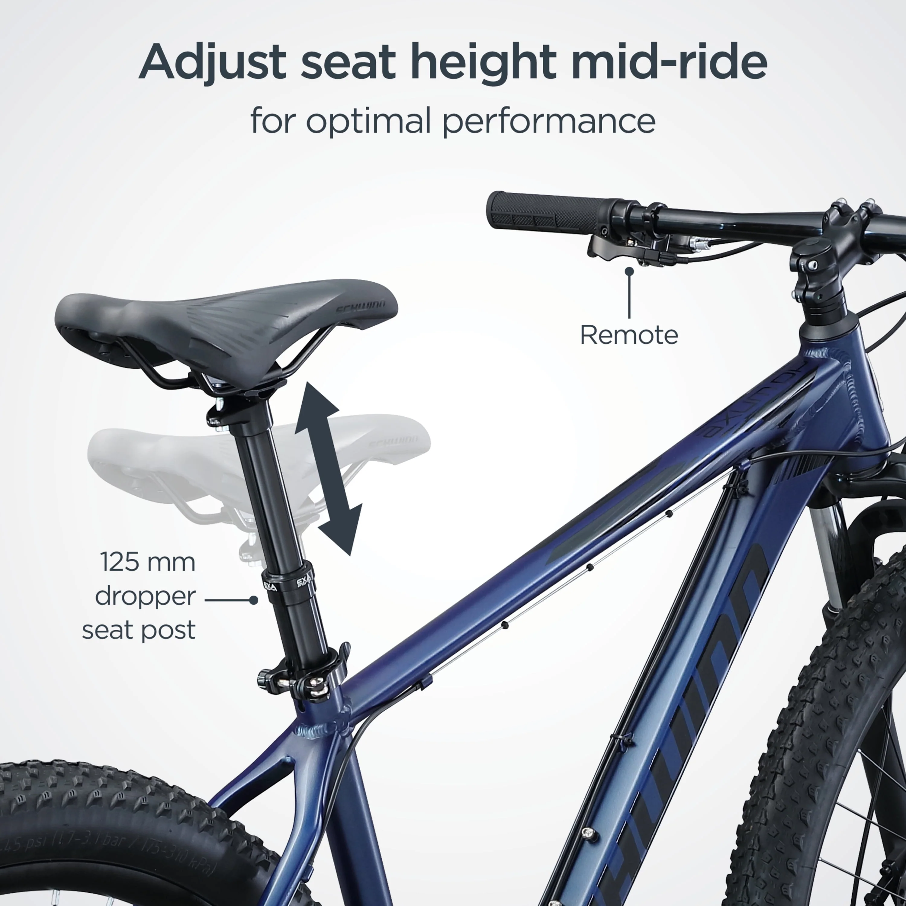 29-in. Axum DP Mens Mountain Bike, Blue, 19-in. Frame