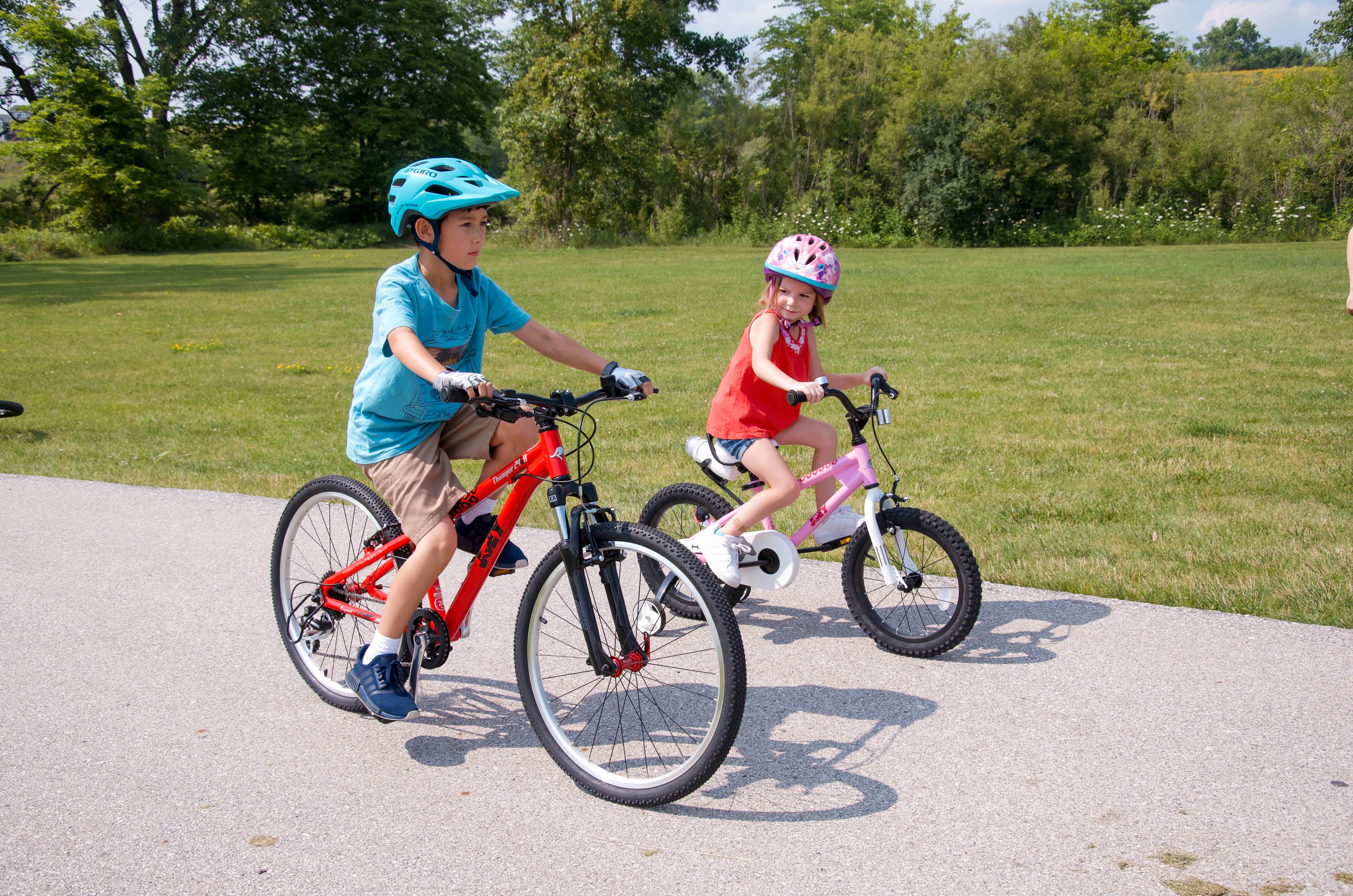 Joey Hopper 18 Inch Easy Assembly Kid's Bicycle, Bell Included, Red