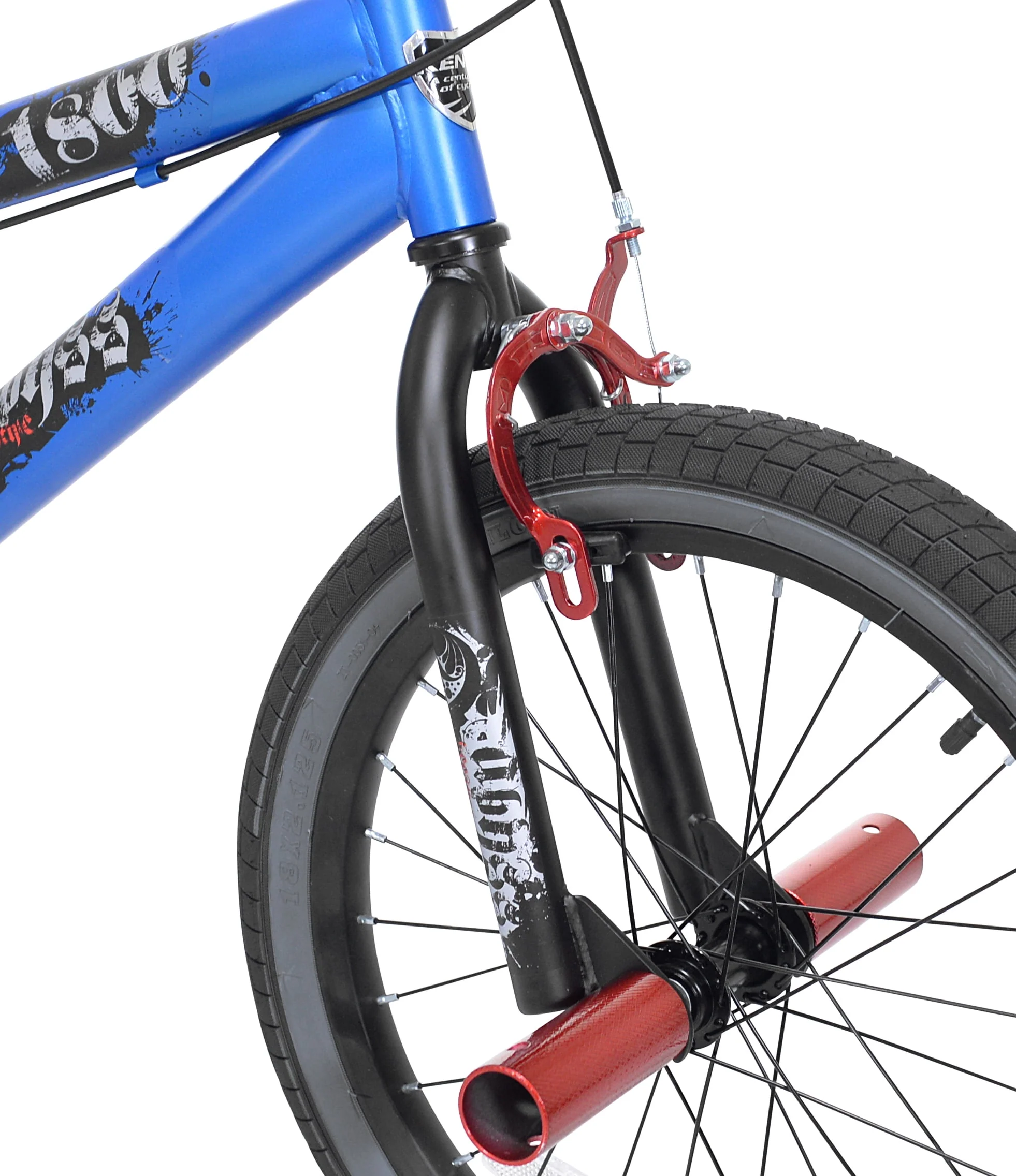 Kent Bicycle 18-inch Abyss Boy's Freestyle BMX Bicycle, Blue