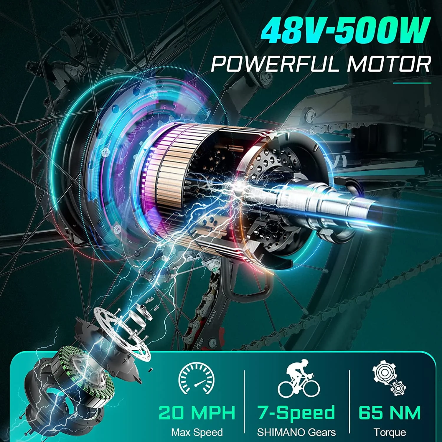 Vivi Electric Bike 26