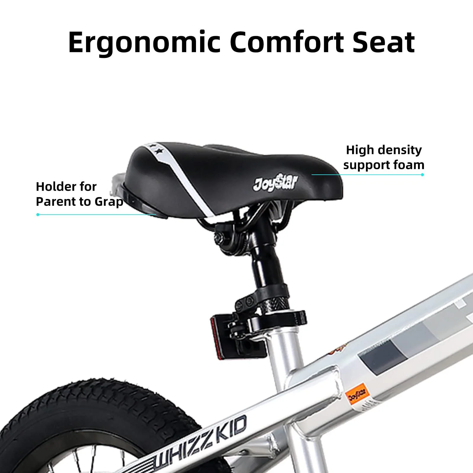 joystar boys bike 12 inch kids bike with training wheels for ages 2 3 4 years old boys and girls, toddler bike with handbrake