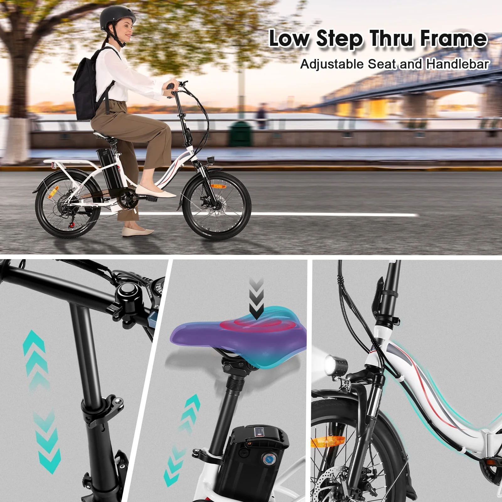 Gocio 500W Electric Bike, 20