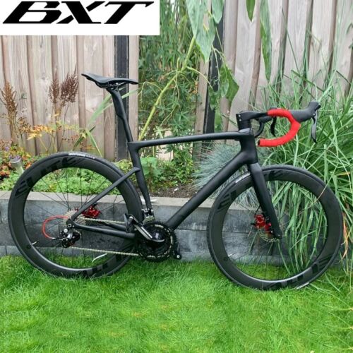 700C Carbon Road Bike Full Hidden Disc Brake Carbon Road Complete Bike 22 Speed