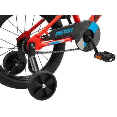 Schwinn Piston 16" Kids' Bike - Black/Blue/Red