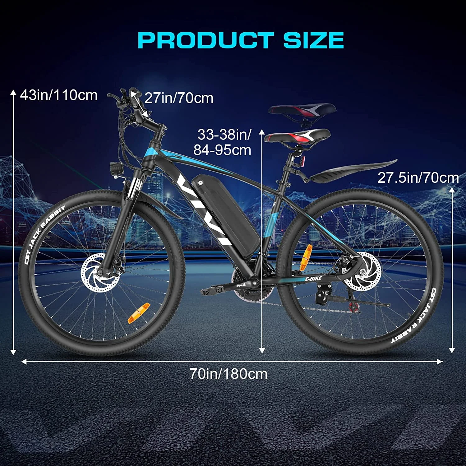 Vivi Electric Bike 27.5