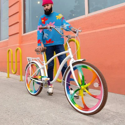 Jetson 24'' Zephyr Cruiser Bike - White