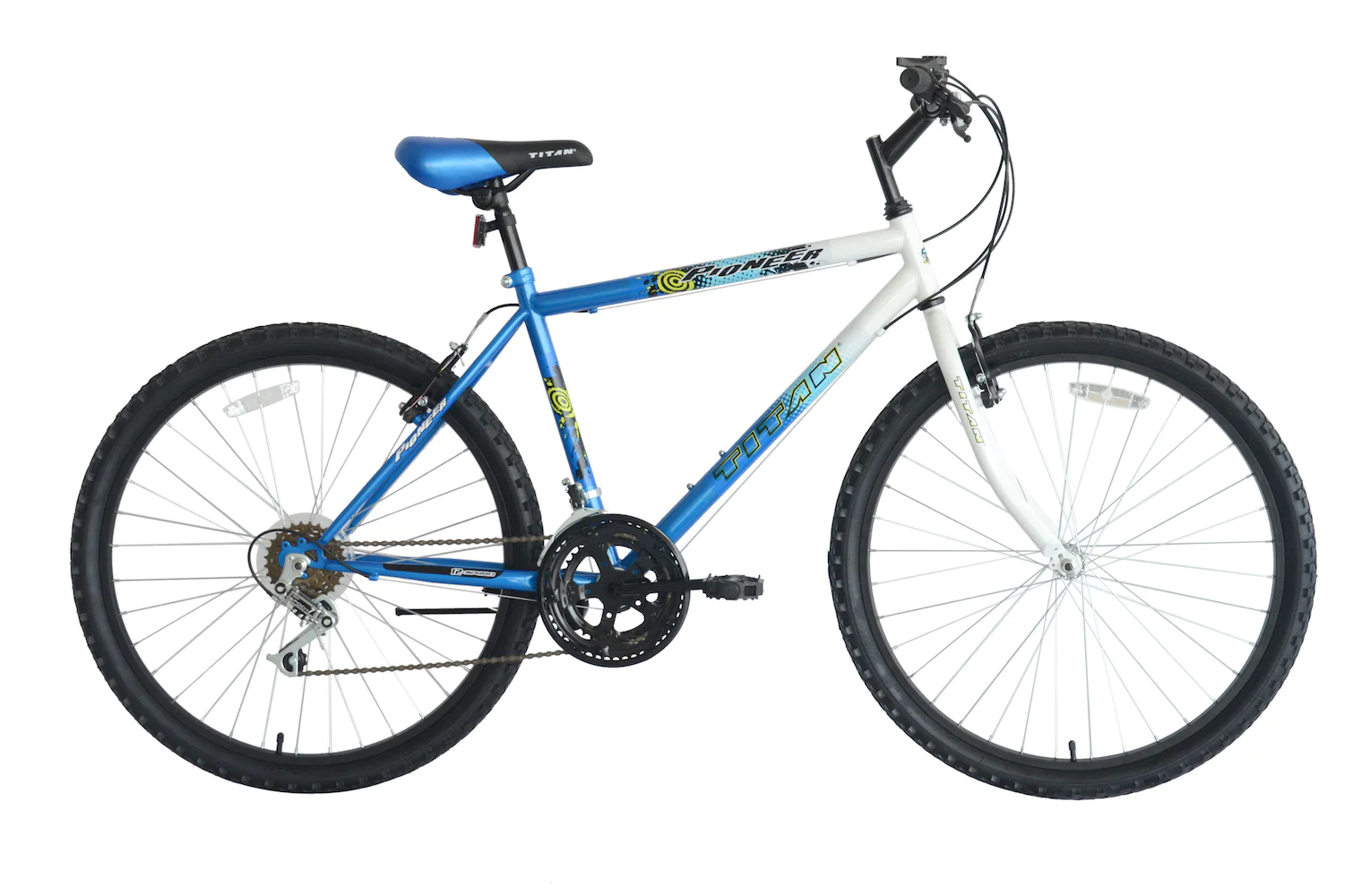 Titan 102-8418 Pioneer Men&s;s All-Terrain Blue Mountain Bike