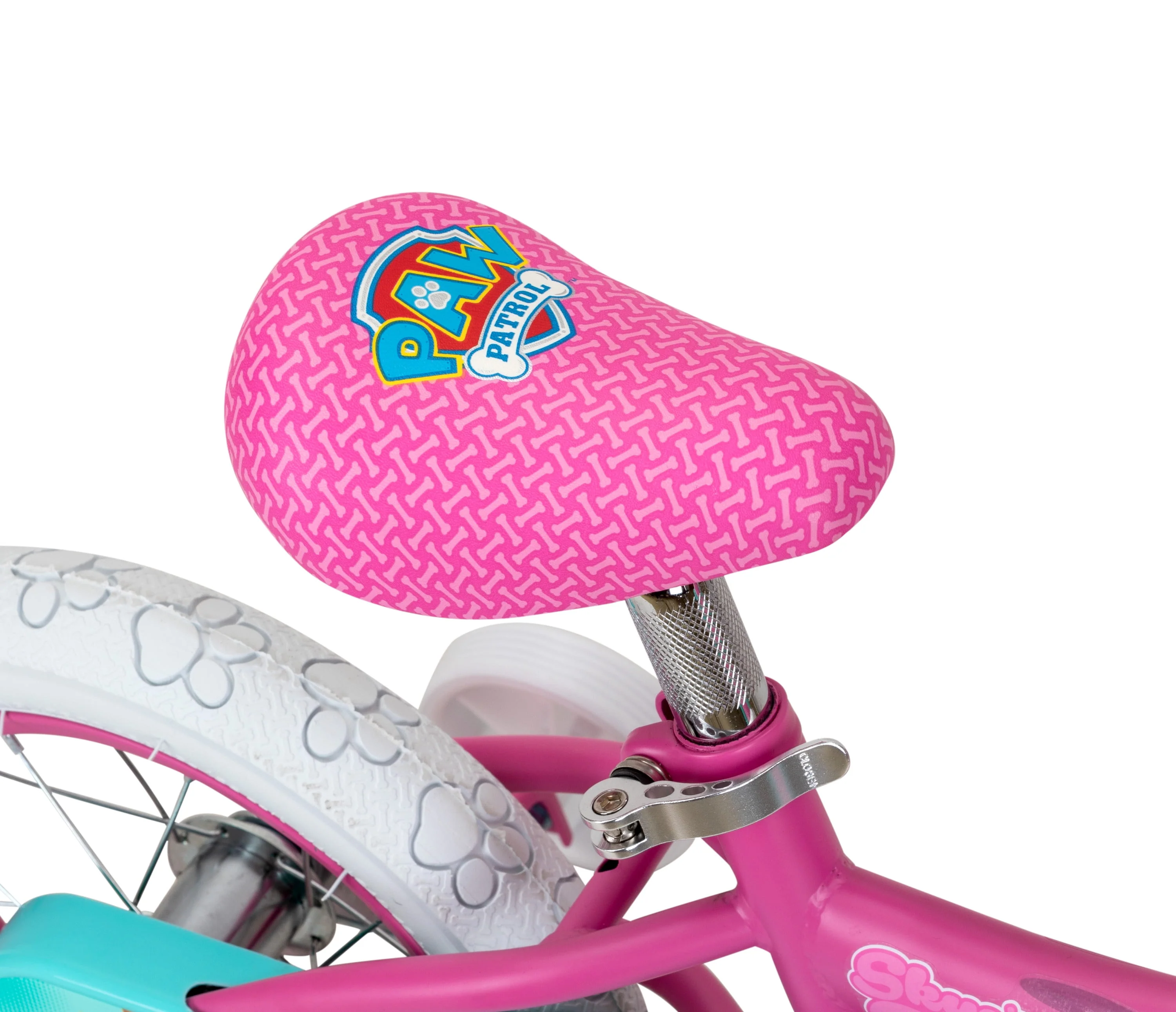 12in. Paw Patrol Skye Girls Kids Bike, Ages 2 to 4, Pink