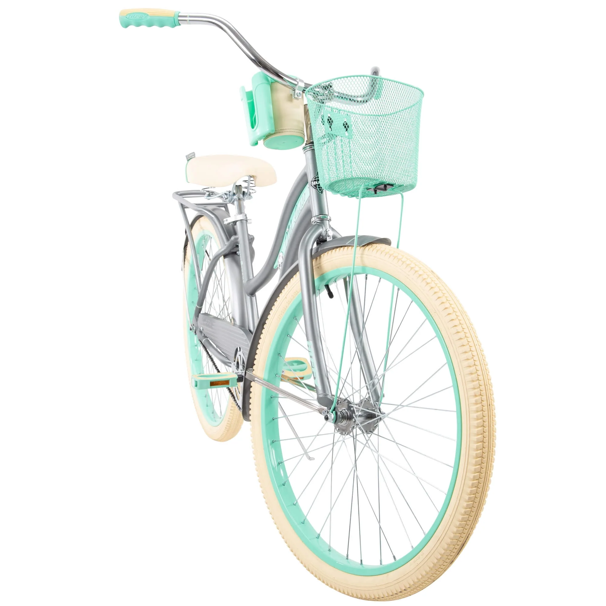 Nel Lusso Classic Cruiser Bike with Perfect Fit Frame, Women's, Gray, 26