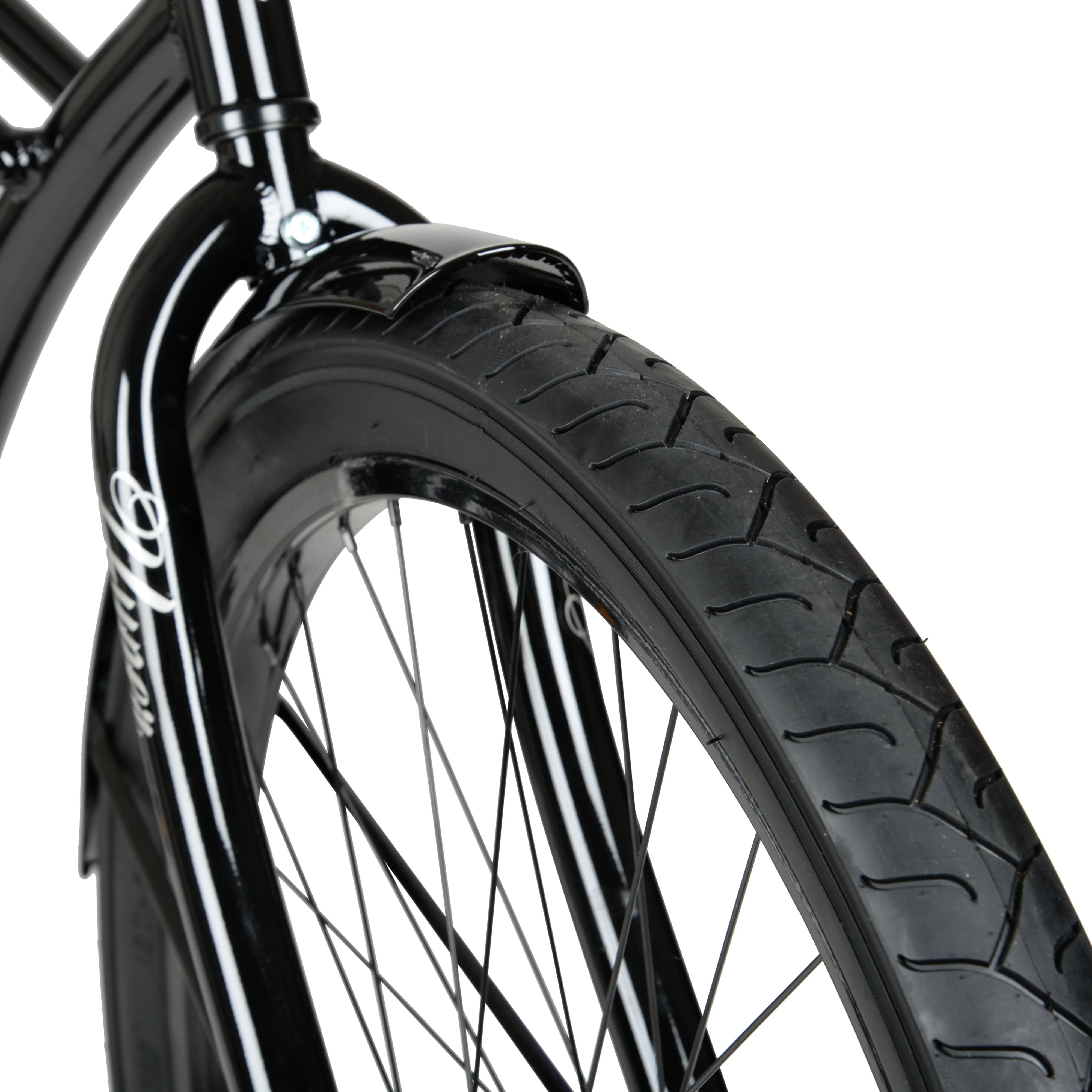 Bicycle Men's 26 In. Beach Cruiser Bike, Black