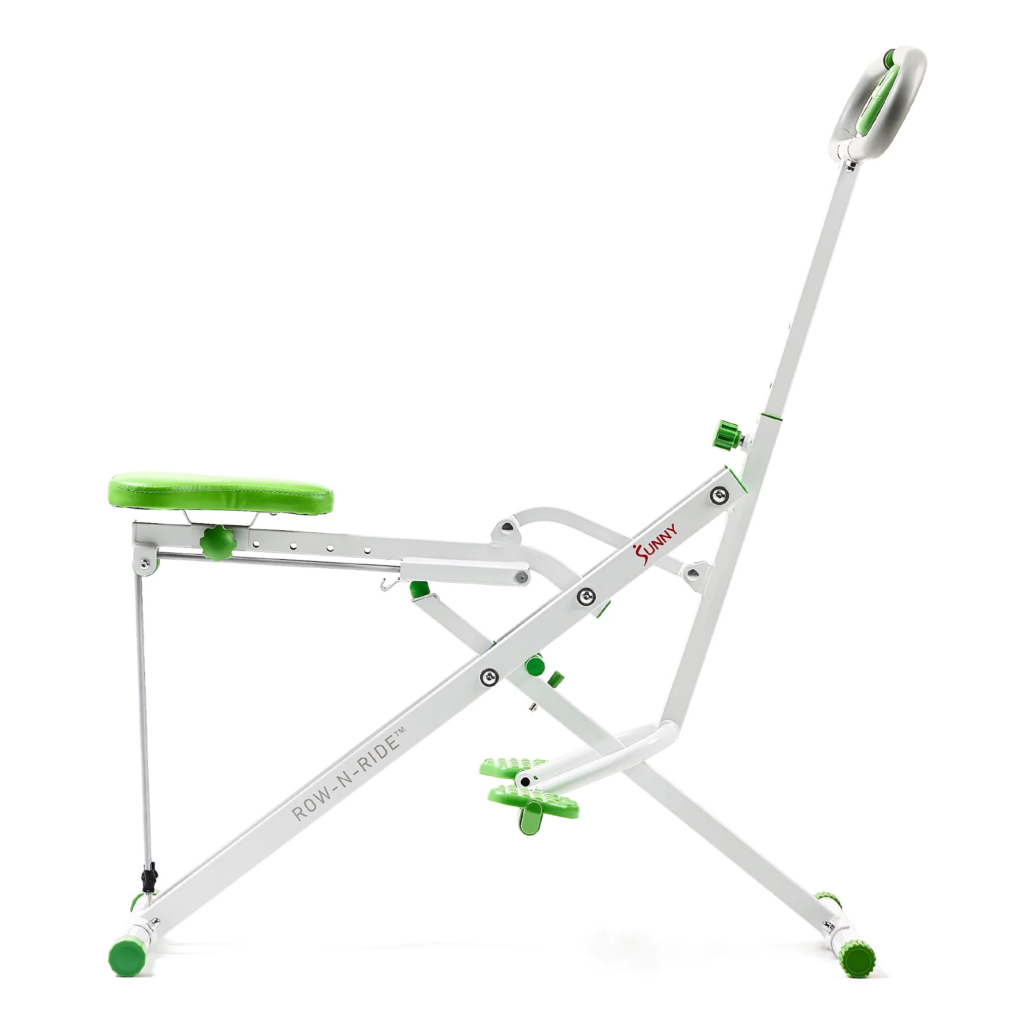 Sunny Health & Fitness Upright Row-N-Ride® Exerciser in Green - No. 077G
