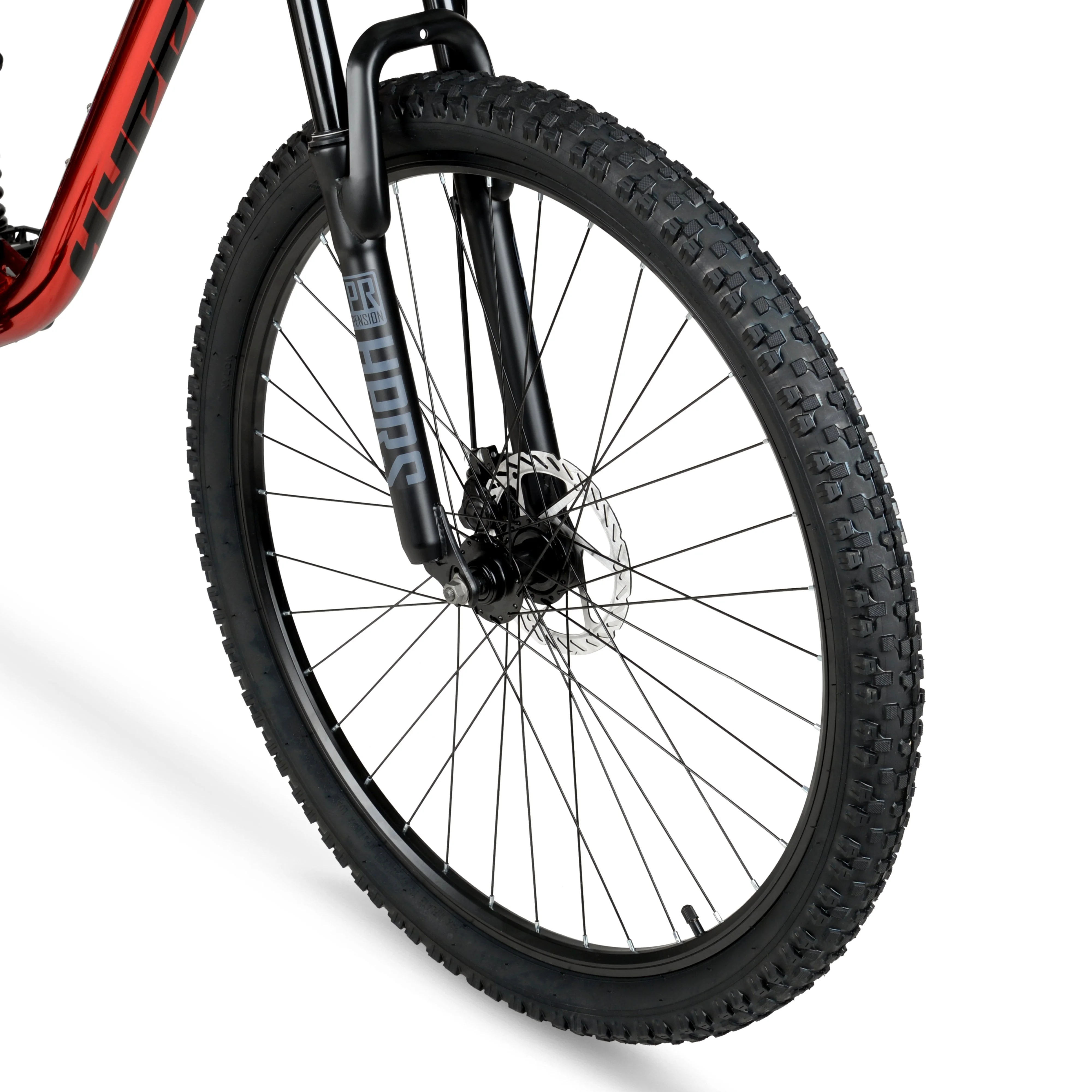 Bicycle Men's 29 In. Explorer Dual Suspension Mountain Bike, Red