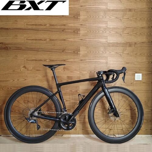 700C Carbon Road Bike Full Hidden Racing Disc Brake Carbon Road Complete Bike