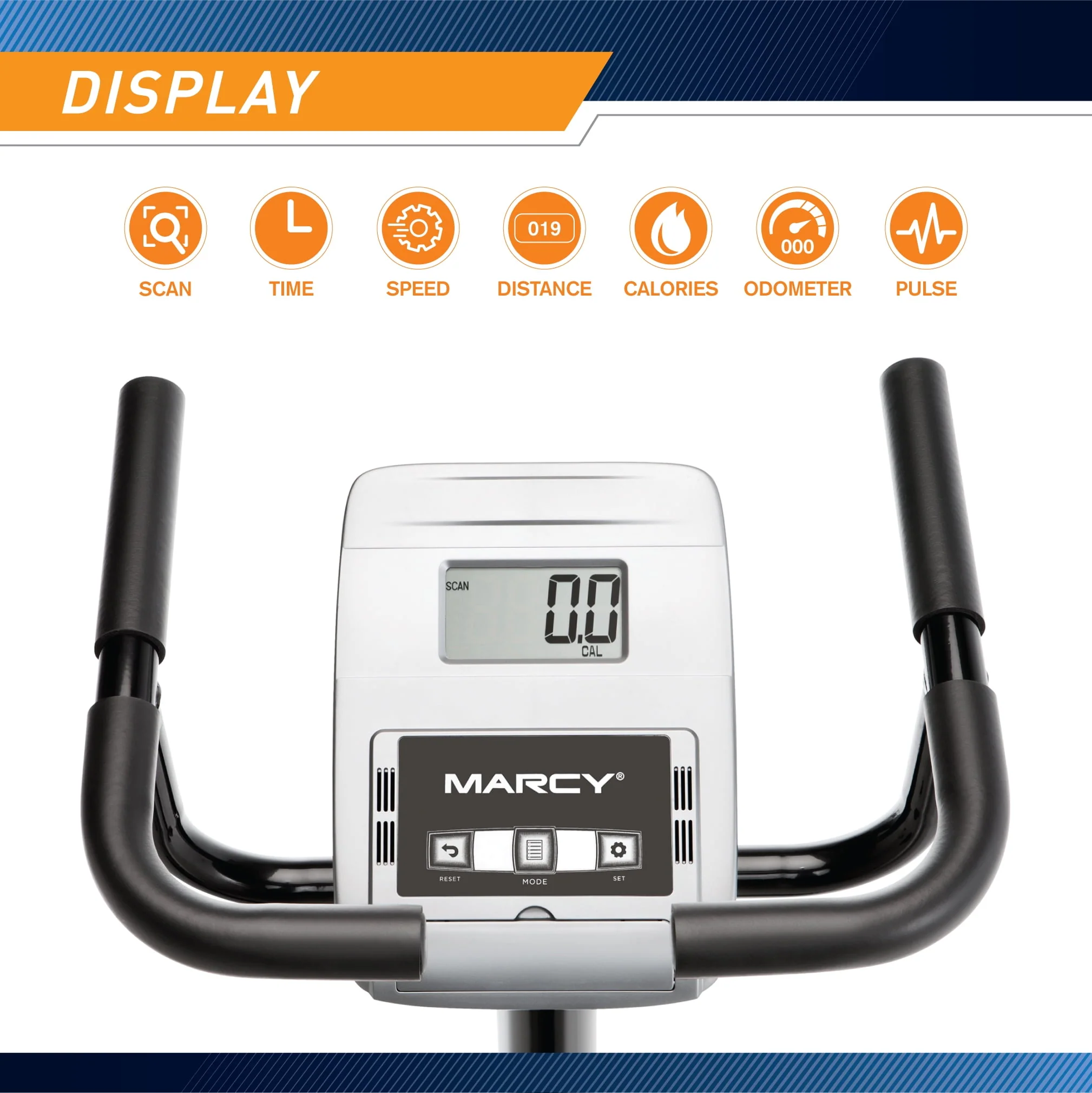 Marcy Magnetic Recumbent Bike ME-1019R