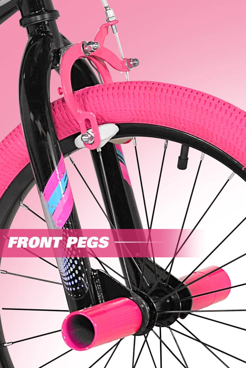 Bicycles 18 inch Girl's Sparkles Bicycle, Black and Pink