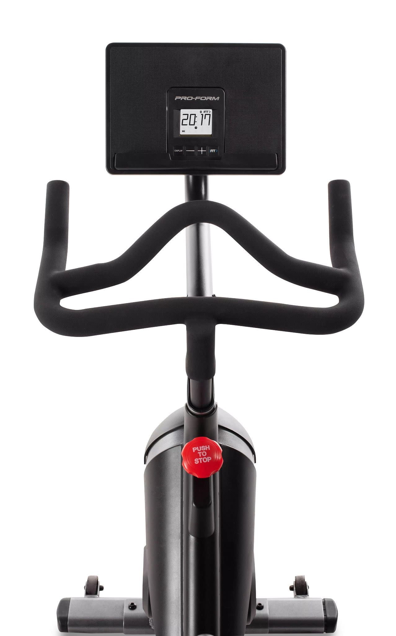 ProForm Sport CX Stationary Exercise Bike with 3 lb. Dumbbells, 30-Day iFIT Membership for Global Workouts & Studio Classes
