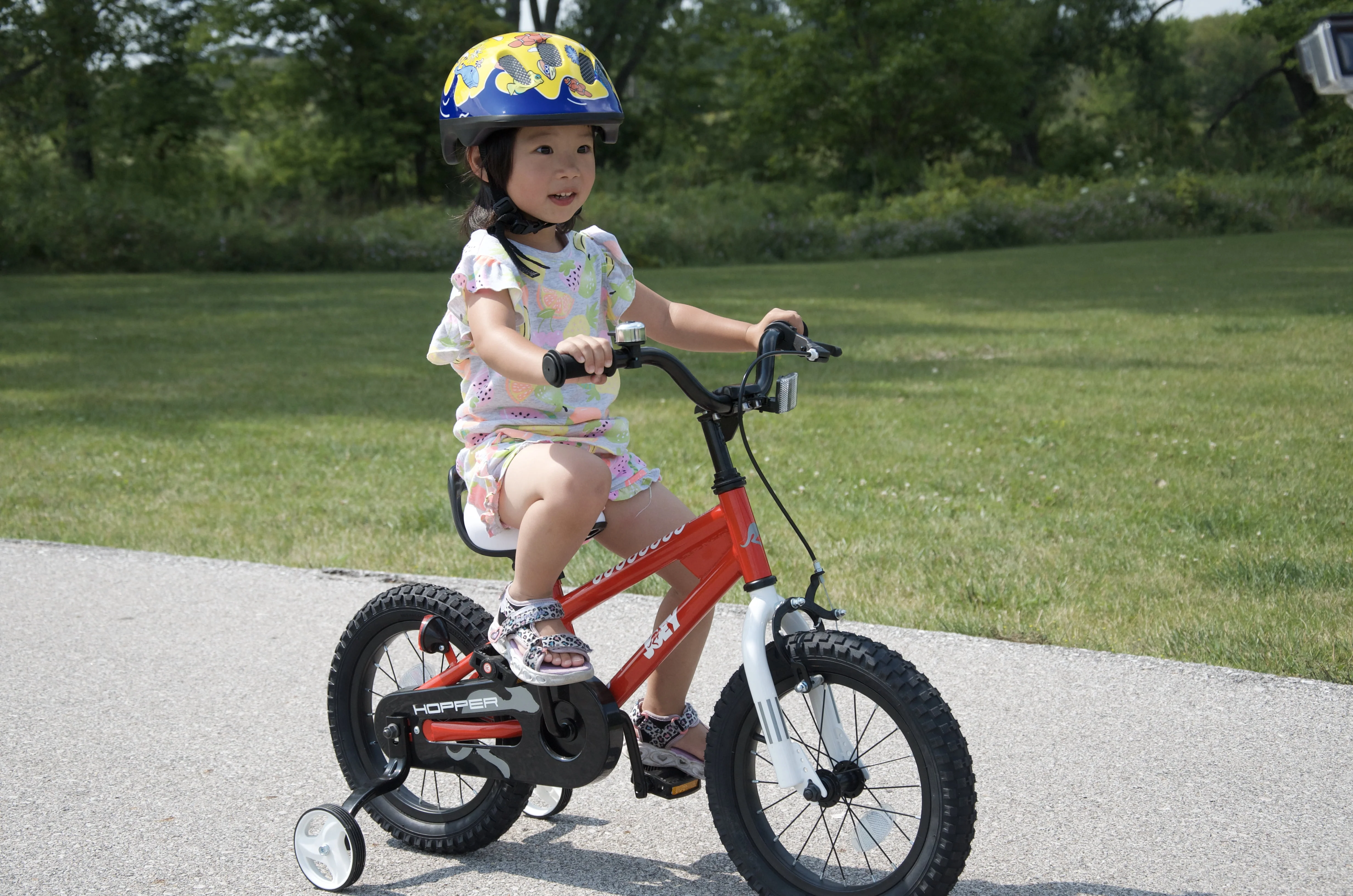 Joey Hopper 20 inch Easy Assembly Kid's Bicycle, Bell Included, Blue