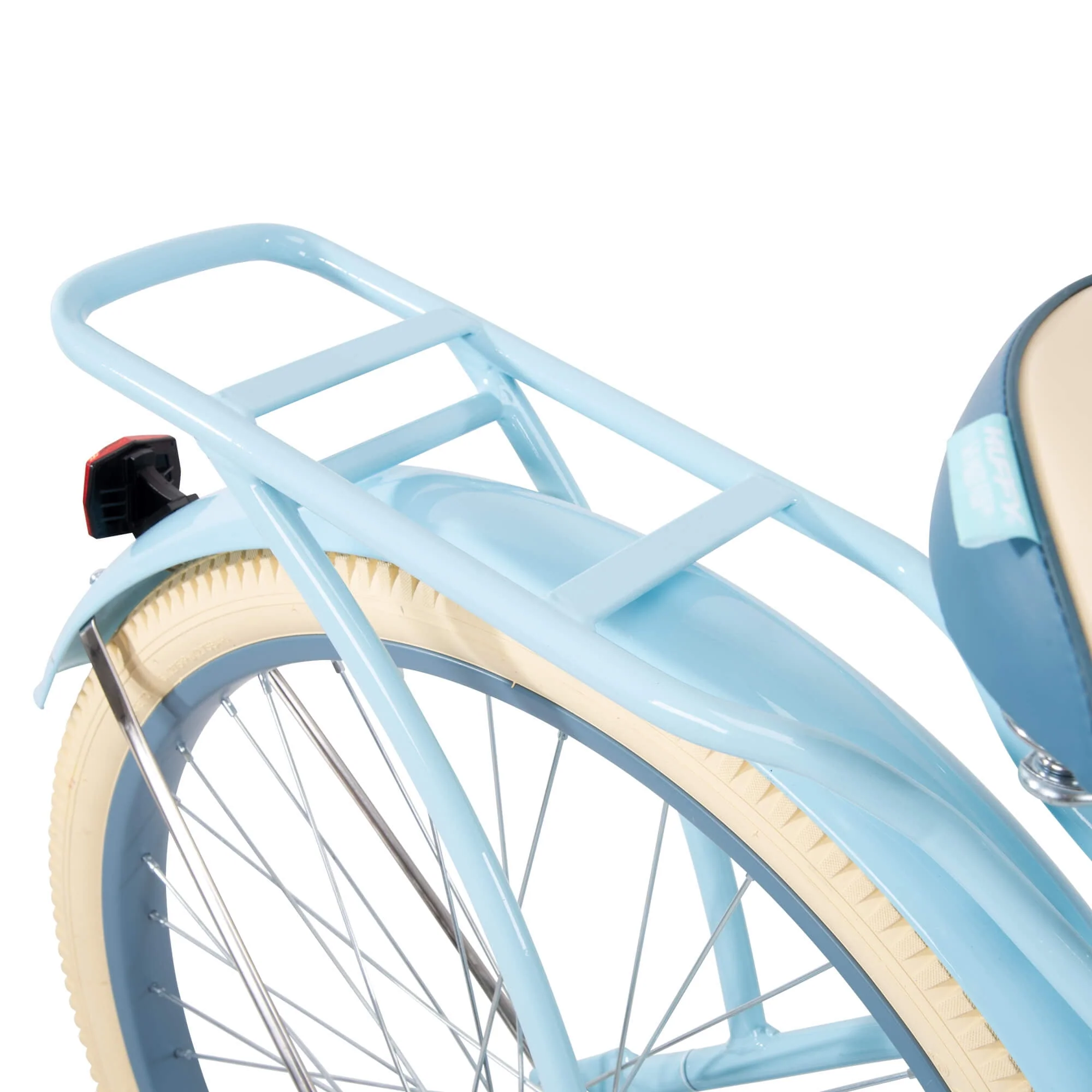 Nel Lusso Classic Cruiser Bike with Perfect Fit Frame, Women's, Light Blue, 26 Inch