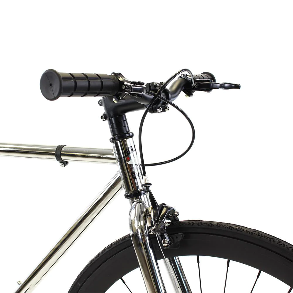 Golden Cycles Chrome Chrome/Black Fixed Gear 55 cm