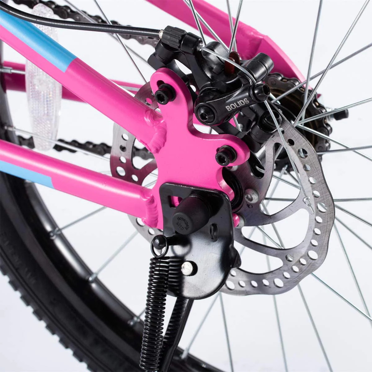 Royalbaby Boys Girls Kids Bike Explorer 20 Inch Bicycle Front Suspension Aluminum Child's Cycle with Disc Brakes Pink