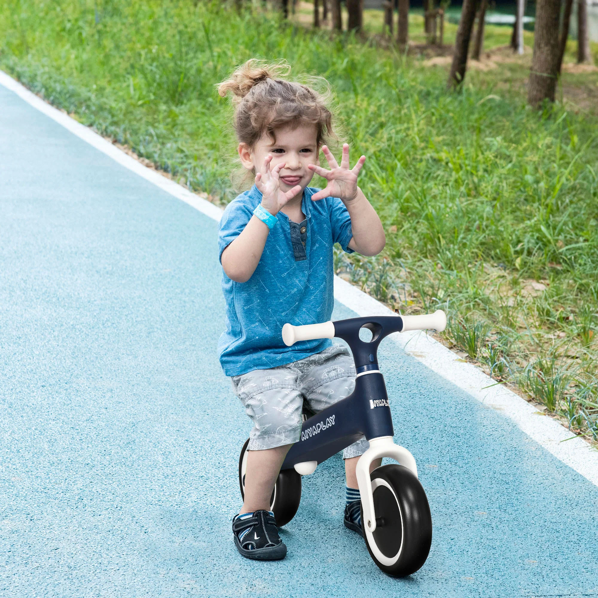 Baby Balance Bike for Toddlers 1.5 - 3 Years Old w/ Adjustable Seat