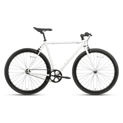 AVASTA BA9002WF-14 700C 54 Inch Single Speed Loop Fixed Gear Urban Commuter Fixie Bike with High-TEN Steel Frame for Adults 5' 6