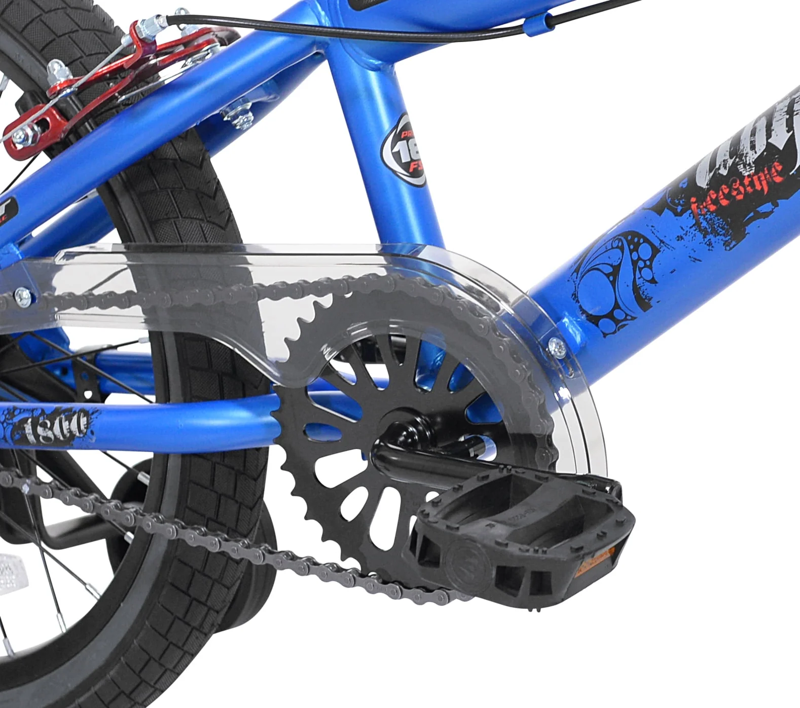 Bicycle 18-inch Abyss Boy's Freestyle BMX Bicycle, Blue