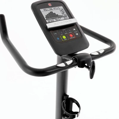 Schwinn 130 Upright Bike Exercise Bike - Silver