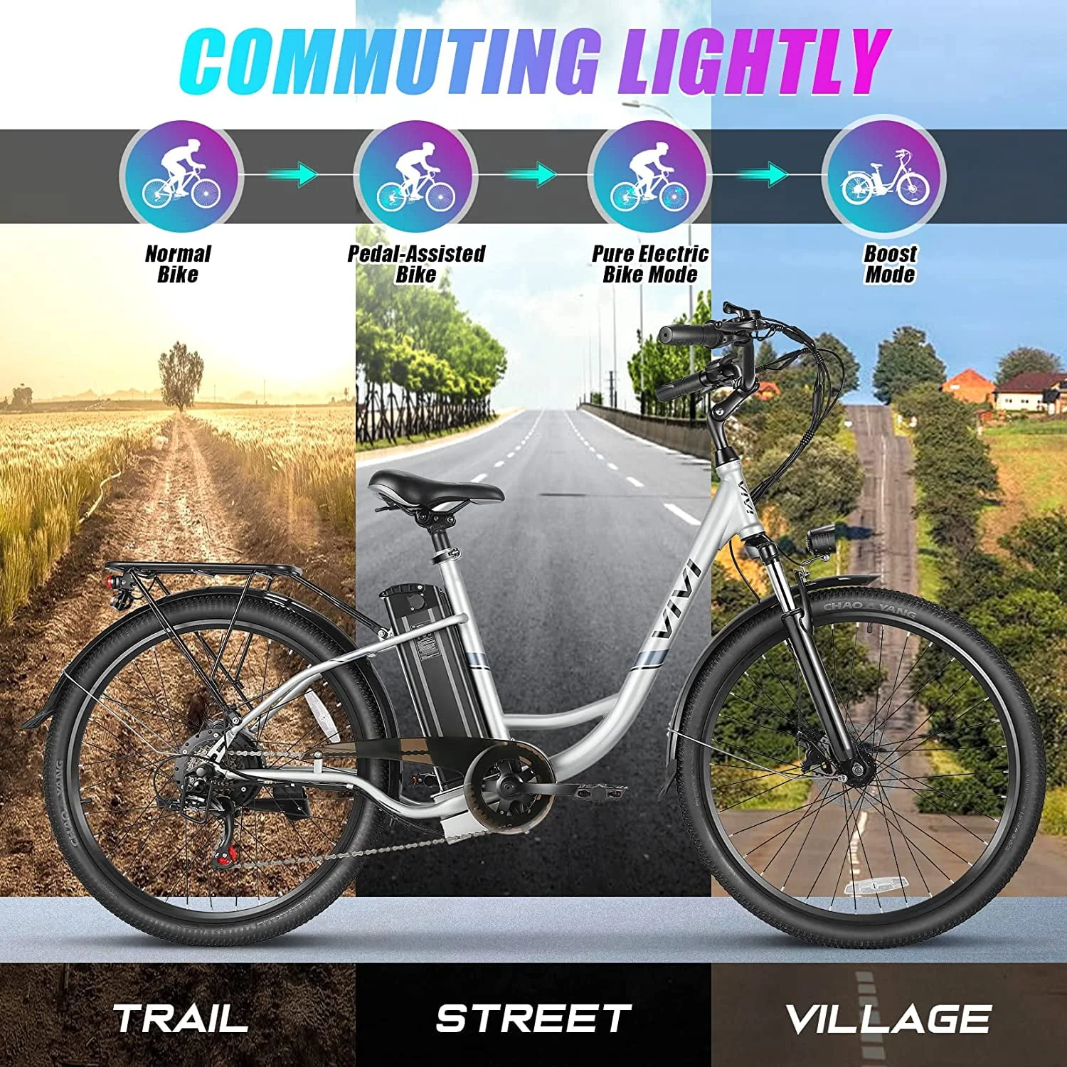 Vivi Electric Bike 26