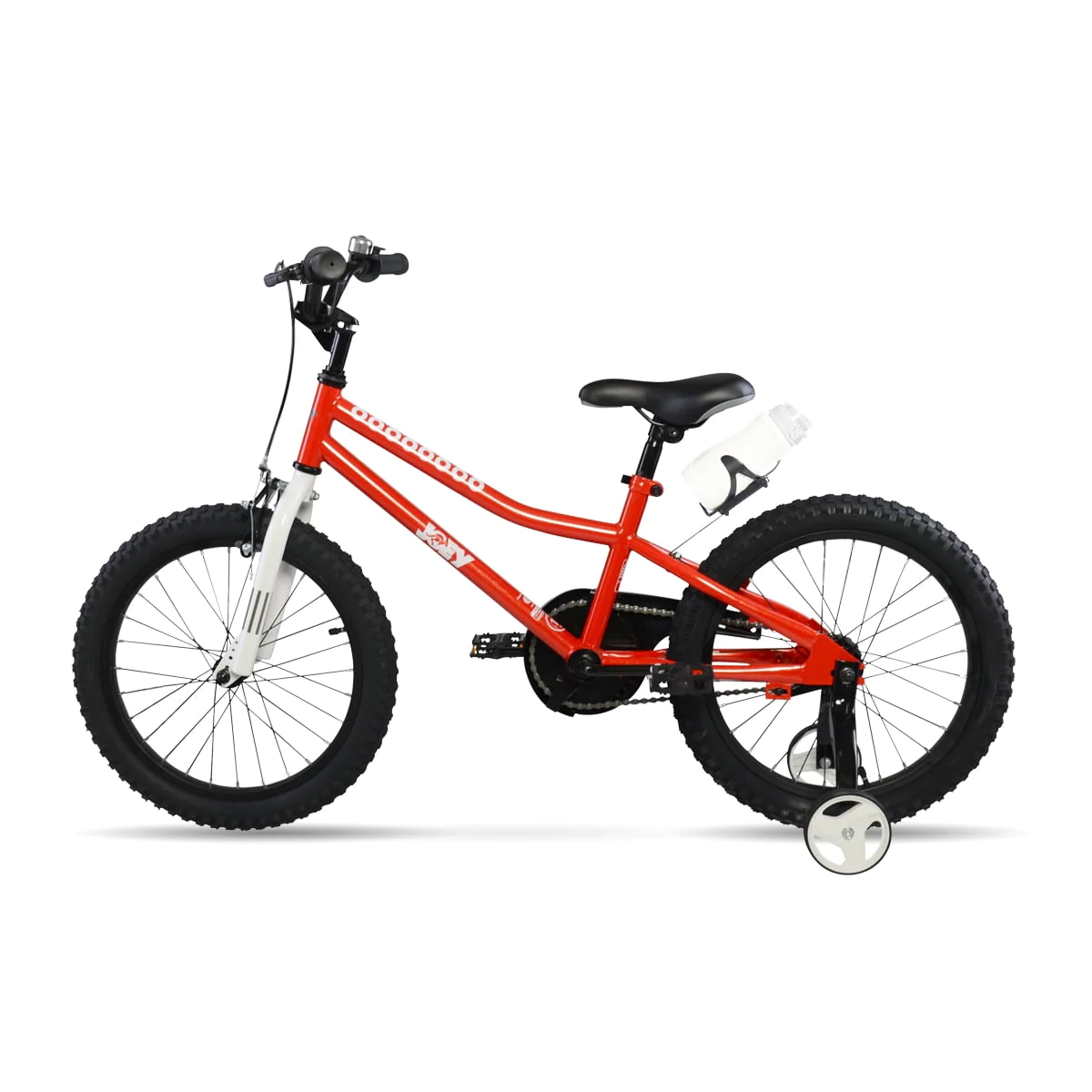 Joey Hopper 18 Inch Easy Assembly Kid's Bicycle, Bell Included, Red