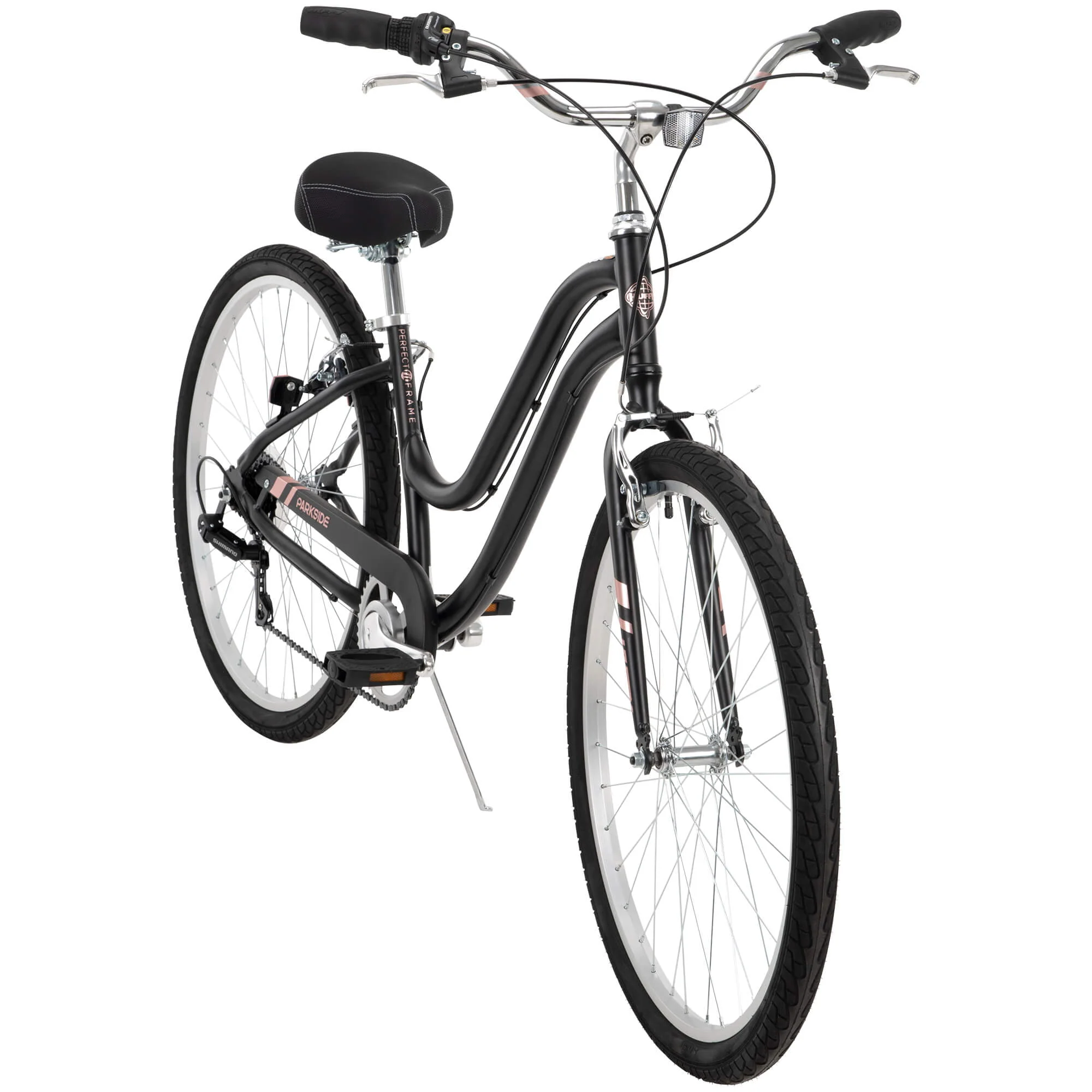 Huffy 27.5 Inch Ladies' Parkside Bike, Black Matte