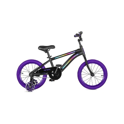 Jetson Light Rider 16" Kids'  Light Up Bike - Black/Purple